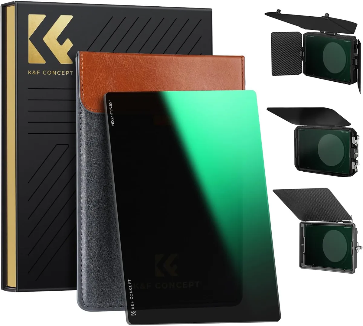 K&F Concept 4'' x 5.65'' Square ND1.5 (5 Stops) Filter Cinema Neutral Density Filter