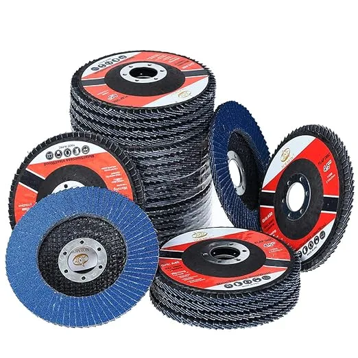UltraOutlet 28 Pack 4 1/2 Inch Flap Disc Angle Grinder Sanding Disc 40 60 80 120 Grit Zirconia Flap Sanding Disc (4 1/2 inch x 7/8 Inch)